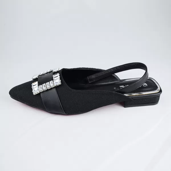 Mule pour femme BS01 NOIR..................  miniature